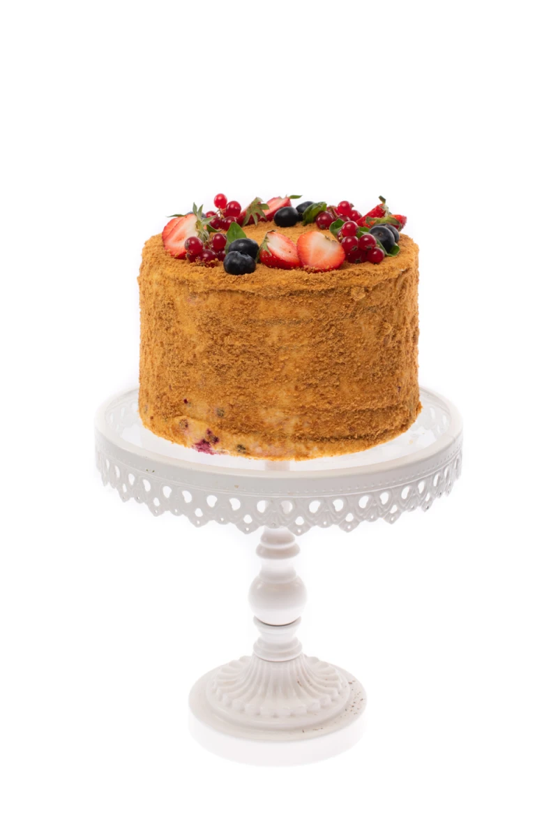 Tort Medovik cu visine